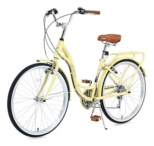 Bicicleta  Beach Cruiser Para Mujer Compatible Con Paseos, F