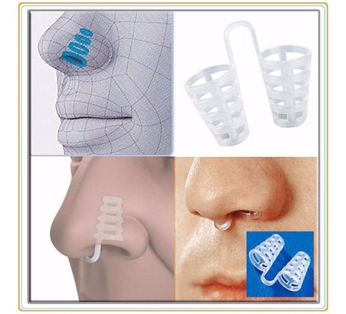 (kit 2 Unid) Clip Dilatador Nasal Anti Ronco Respirar Fácil