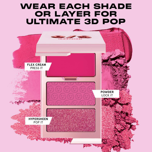 Trio De Blush Cheek Clapper 3d One/size