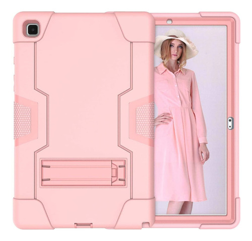 Funda Nude Uso Rudo Soporte Para Galaxy Tab A7 10.4 T500