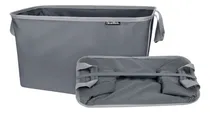 Comprar Cesta Plegable Tela Para Da Almacenamiento Ahorrar Asa 2