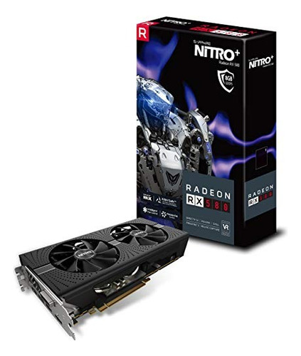 Tarjeta Grafica Sapphire Nitro+ Radeon Rx 580 8gb 4k (Usado)