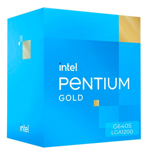 Procesador Intel Pentium Gold G6405 4.1ghz 4mb Cache Lga1200