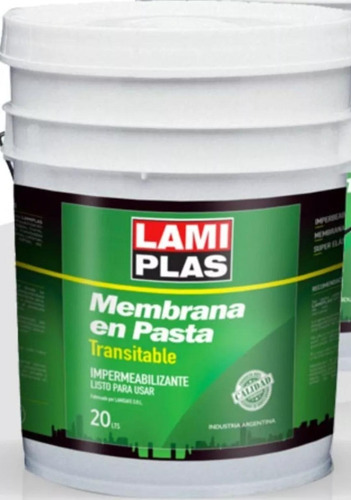 Membrana Liquida Lamiplas 20kg