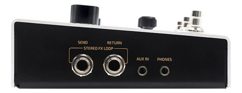 Pedal De Efeito Hotone Ampero Ii Stomp Mp-300 Branco Branco