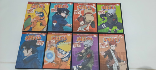 Naruto Coleção Completa Dvd Original Importado (Usado)