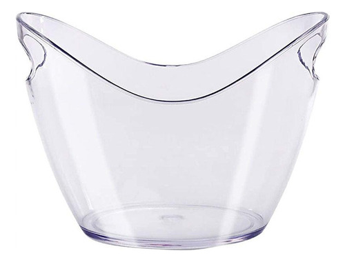 Cubo De Hielo De Plástico Transparente Soporte De