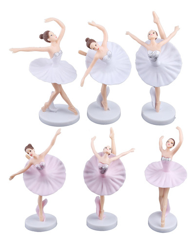 Estatueta Em Miniatura De Bailarina Ballet Dancer Cake Toppe