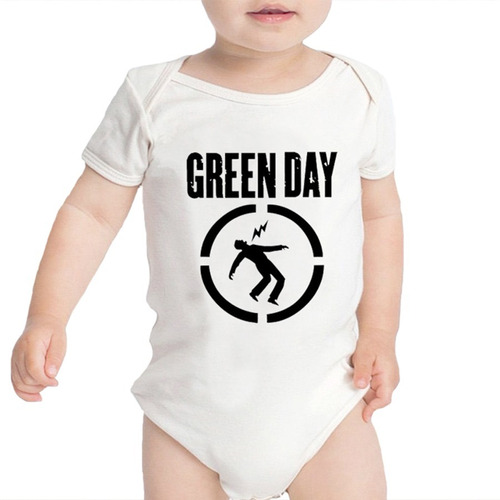 Body Infantil Green Day Warning - 100% Algodão