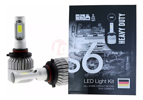 Kit Cree Led Cob H7 28.000 Lm S6 Heavy Duty 24v 6500k