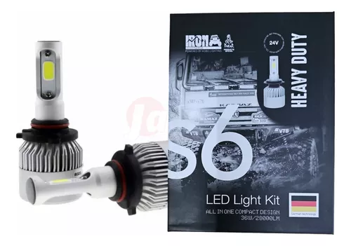 Kit Lampara Led H7 Cree Blancas 6000K 24v – Multishop Uruguay