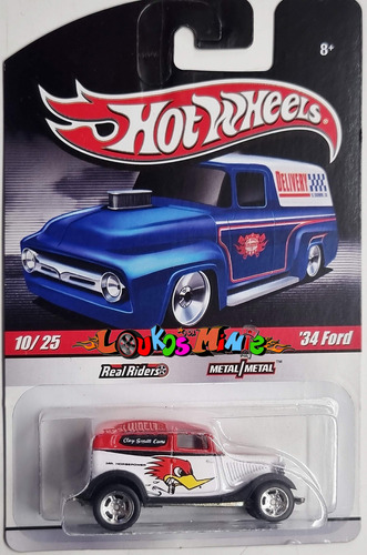 Hot Wheels ´34 Ford 2010 Slick Rides Delivery 10/25 Lacrado