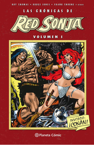 Crãâ³nicas De Red Sonja Nãâº 01/04, De Thomas, Roy. Editorial Planeta Cómic, Tapa Dura En Español