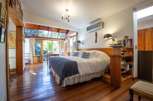 Gran Terreno Con Casa En Lo Barnechea