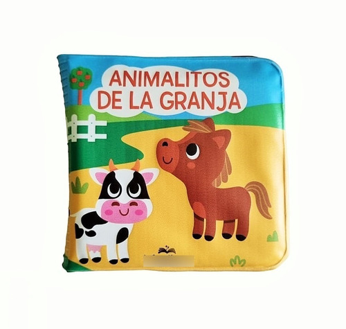 Libro Mis Animalitos Para Baño Pvc Agua Infantil Didactico