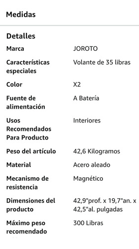 Bicicleta Estática, Spinning Joroto X2 (Usado)