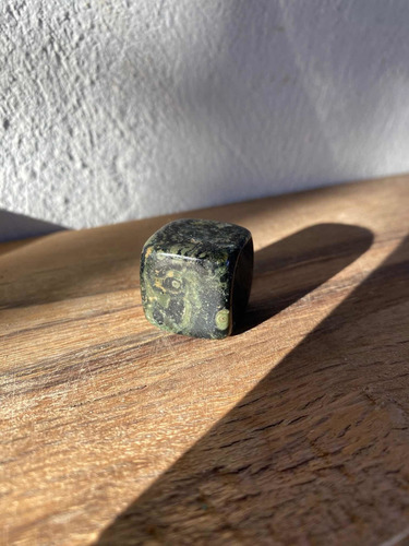1 Cubo Jaspe Kambaba Natural Sólido Platónico Reiki Chakras
