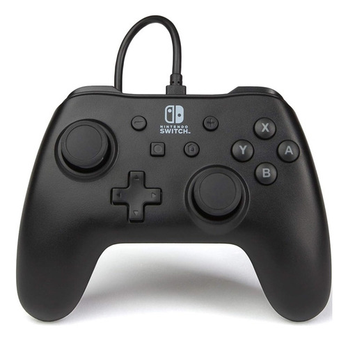 Joystick Powera Para Nintendo Switch Cableado Negro