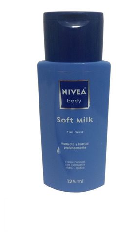 Nivea Body, Soft Milk Para Piel Seca, 125 Ml.