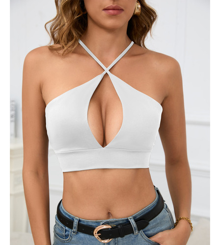 Top De Verano Sexy Sin Espalda