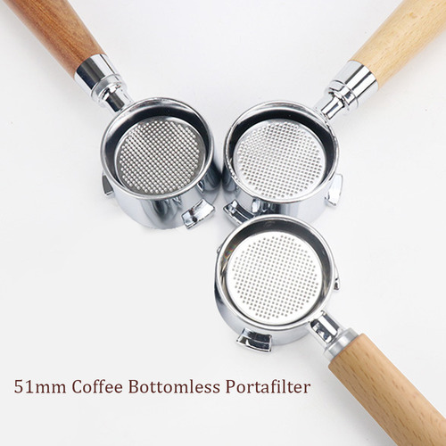 Portafiltro Sin Fondo De 51 Mm Para Delonghi Ec680 Ec685