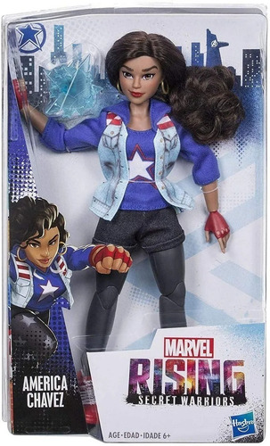 Imagem 2 de 2 de Boneca Luxo Marvel Rising Guerreiros Secretos Ms. Marvel