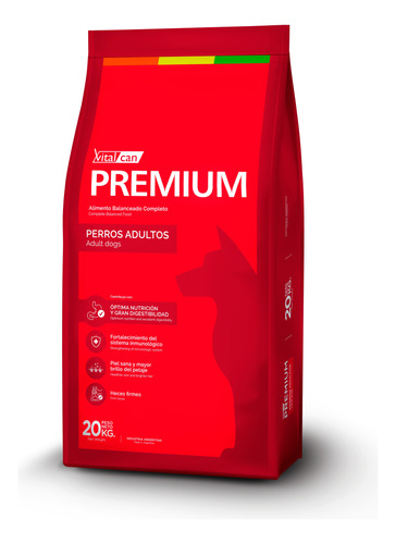 Vitalcan Premium Adulto 20 Kg Con Regalo