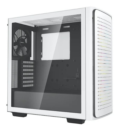 Imagen 2 de 10 de Gabinete Deepcool Ck560 Blanco Alto Flujo De Aire 4 Coolers