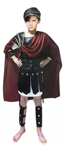 Disfraz Para Niño Emperador Romano Halloween Cosplay