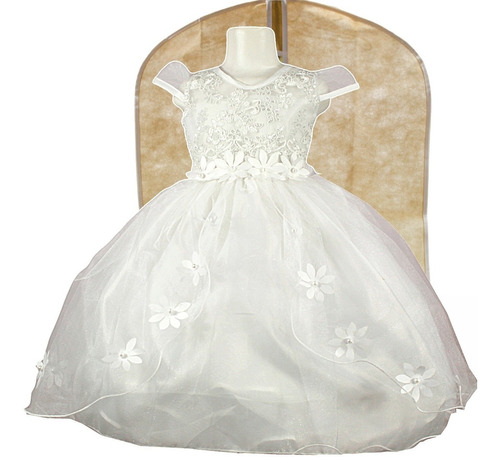 Vestido Bautizo Niña + Kit De Vela + Zapatos + Calcetas Aria | Meses sin intereses Vestido Bautizo Niña + Kit De Vela + Zapatos + Calcetas Aria | Meses sin intereses