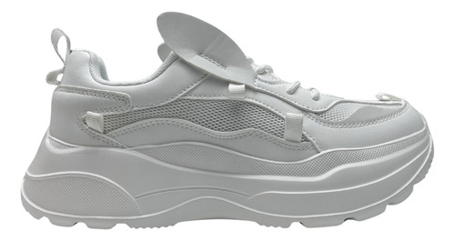 Zapatillas Plataforma Con Accesorio Perlas Flywing Art. 5240