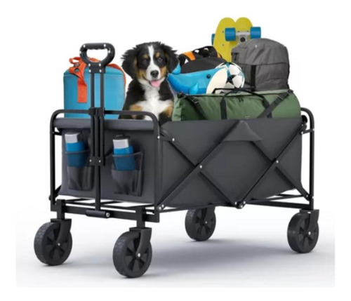 Carrito Arrastre Para Compras Plegable Para Camping Y Picnic
