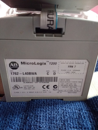 Plc Allen Bradley Micrologix 1200 (Usado)