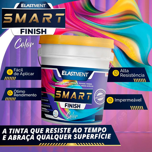 Tinta Elástica Smart Color Fosco 3,6l Cocada