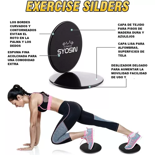 Discos Deslizantes X2 Sliders Ejercicio En Casa Gym Yoga