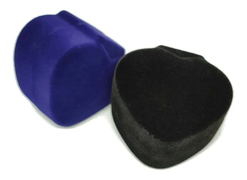 Estuche Elegante Para Anillo De Compromiso Aretes Terciopelo