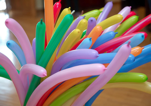 400 Globos Giratorios De 260q De Globos Largos Para Animales