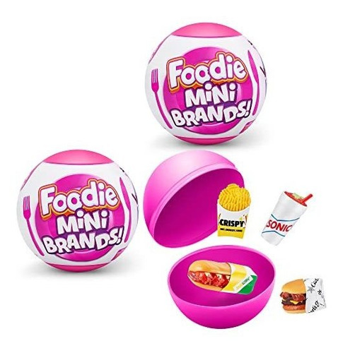 5 Sorpresa Foodie Mini Marcas (2 Pack) De Zuru, Lx8t A