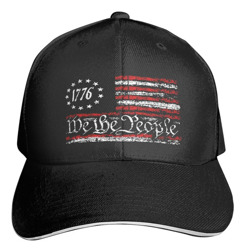 We The People 1776 Vintage Usa Flag2 Gorra De Béisbol Gorra 