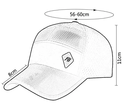 Gorra Unisex Transpirable Panegy De Secado Rápido Para
