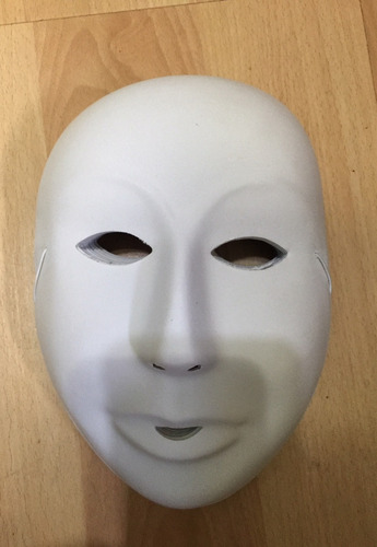 12 Mascaras Blanca Disfraz Disfraces Niños, Adultos, Manual