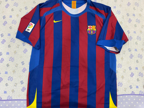 Camiseta Franela Fc Barcelona 2006 Nike Original Talla Xl 