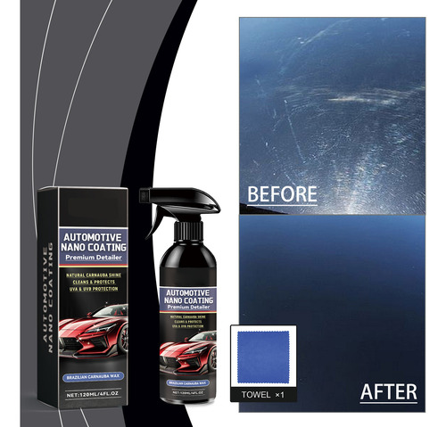 Wash Ceramic Coating, 1 Juego De Limpieza En Aerosol Waterl