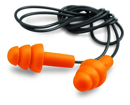 Juego Espuma Oido Cable Enchufe 2-pack