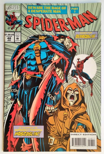 Spiderman 48 Marvel Comics 1994 Muerte Demogoblin Tom Lyle