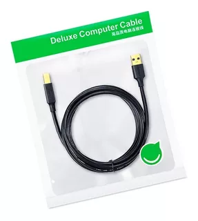 Cable (2m) Tipo B Usb 2.0 Windows 480mbps Pc Dac Piano Pvc