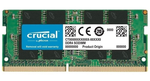 Memoria Ram 8gb Ddr4 2666 Mhz Crucial Cb8gs2666