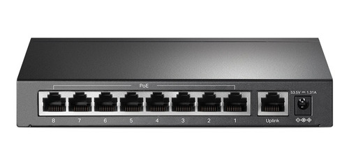Switch De Mesa Fast Ethernet Poe + 8 Portas 65w Tp-link Pro