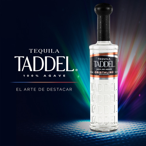 Tequila Taddel Reposado Cristalino 750 Ml