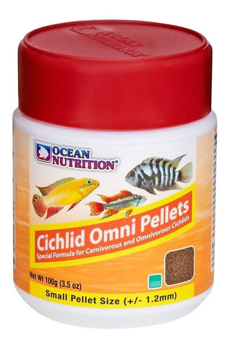 Ocean Nutrition Cichlid Omni Pellet Small 100g Premium